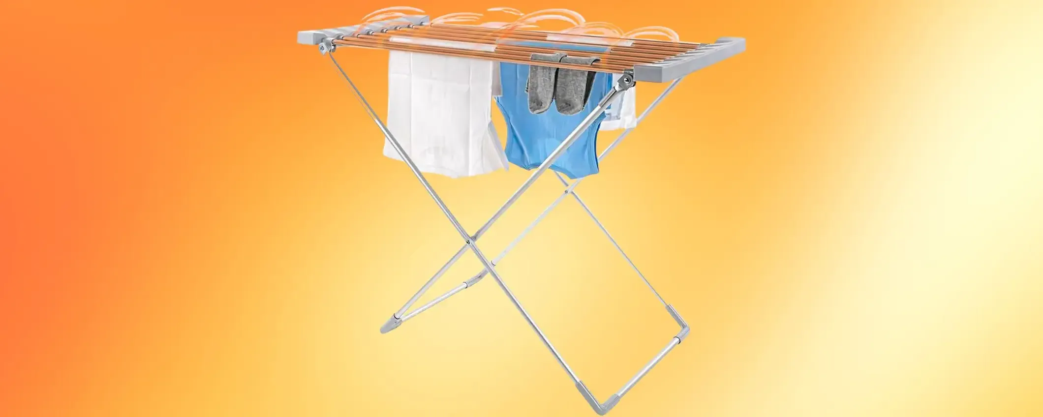 Stendino elettrico riscaldato su Amazon: il SALVA-INVERNO per asciugare VELOCEMENTE