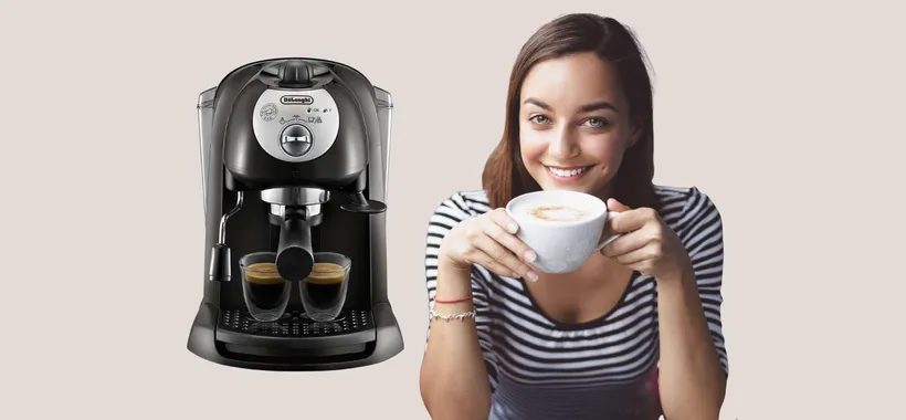 Macchina per espresso De'Longhi: caffè in polvere, in cialde e anche cappuccino