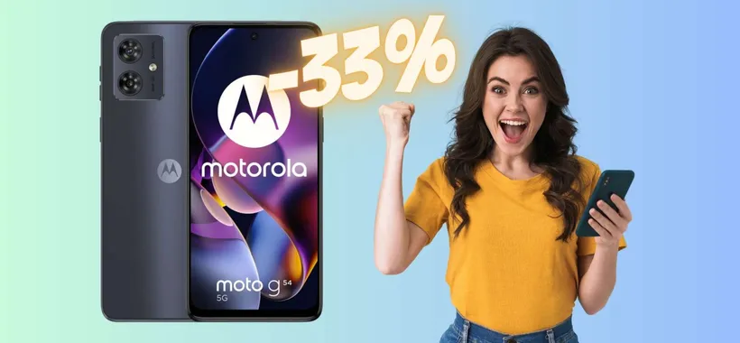 Motorola moto G54 5G 8/256GB a PREZZO SCIOLTO (153€ su eBay)