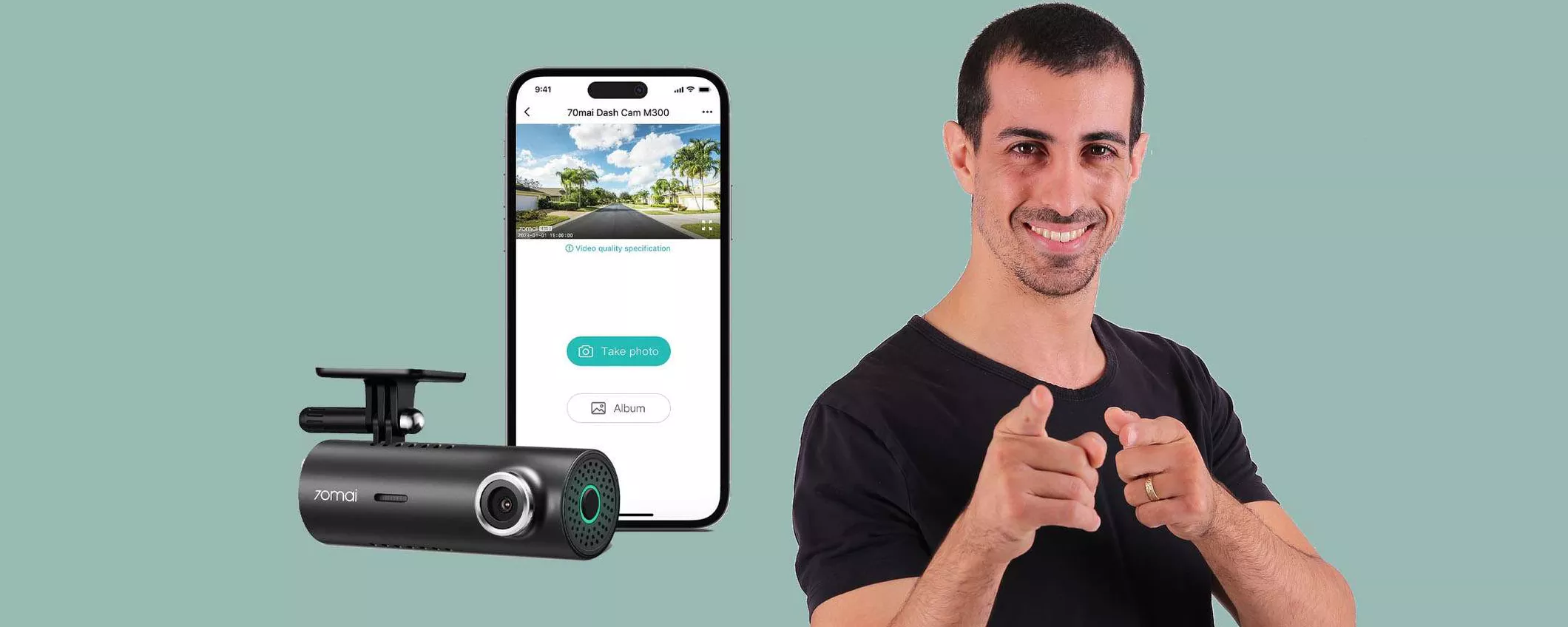 Dash Cam smart con Wi-Fi integrato: offerta TOP su Amazon