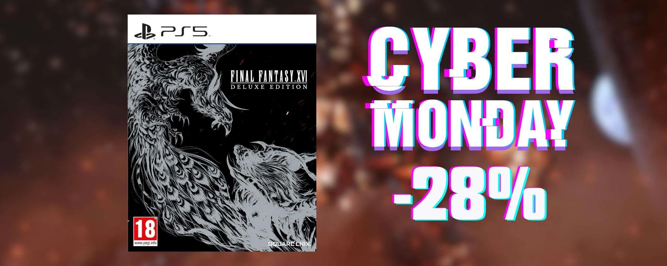 Final Fantasy 16 Deluxe Edition torna su Amazon e al MINIMO STORICO (-28%)