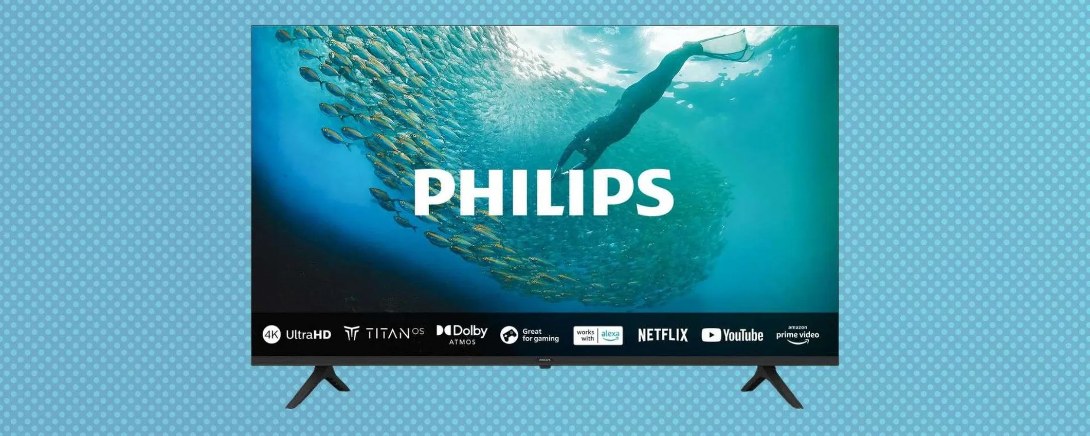 TV Philips 4K da 50