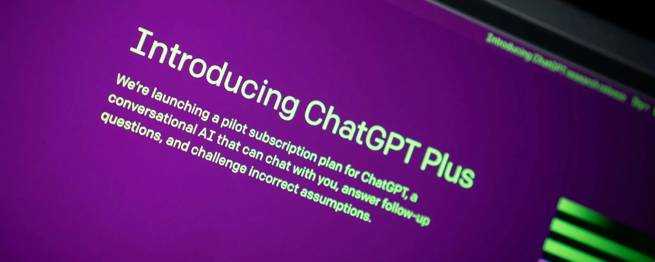ChatGPT Plus potrebbe offrire presto un piano annuale: ma quanto costerebbe?