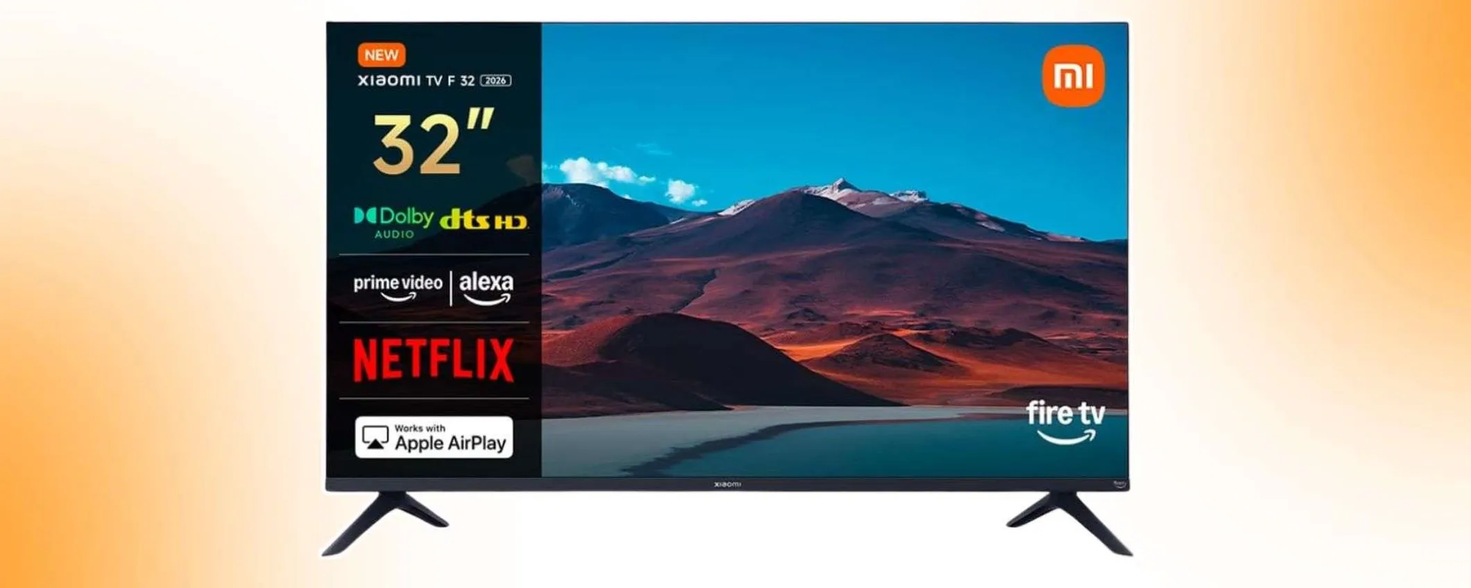 La TV perfetta per la camera da letto: Fire TV integrata e prezzo STRACCIATO