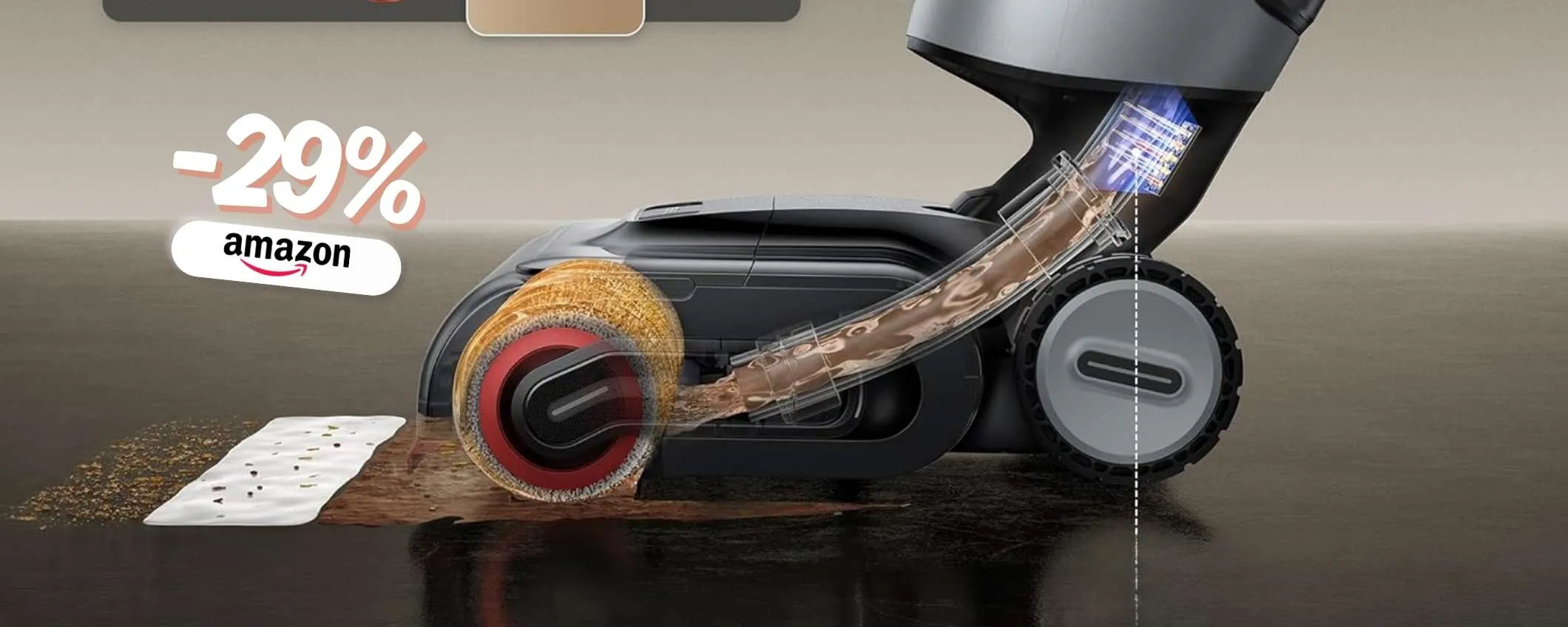 DREAME H15 Pro Heat rivoluziona le pulizie: lavaggio BOLLENTE (29%)
