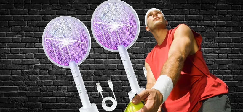Diventa il RE delle zanzare: racchette elettriche LED imbattibili