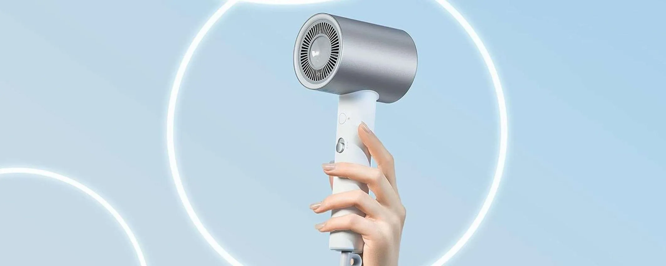 Asciugacapelli Xiaomi H500 in super sconto: EFFETTO SALONE a casa a metà prezzo