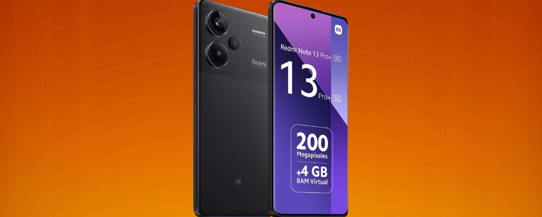 Redmi Note 13 Pro+ in offerta: 200MP e ricarica ultra-rapida a meno di 300€