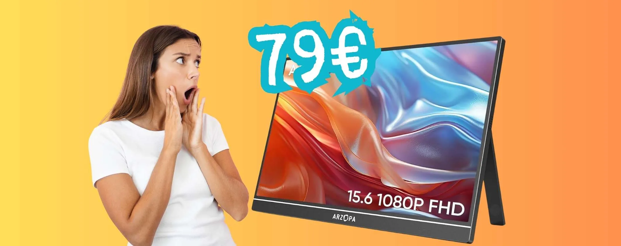 Monitor portatile ARZOPA da 15,6