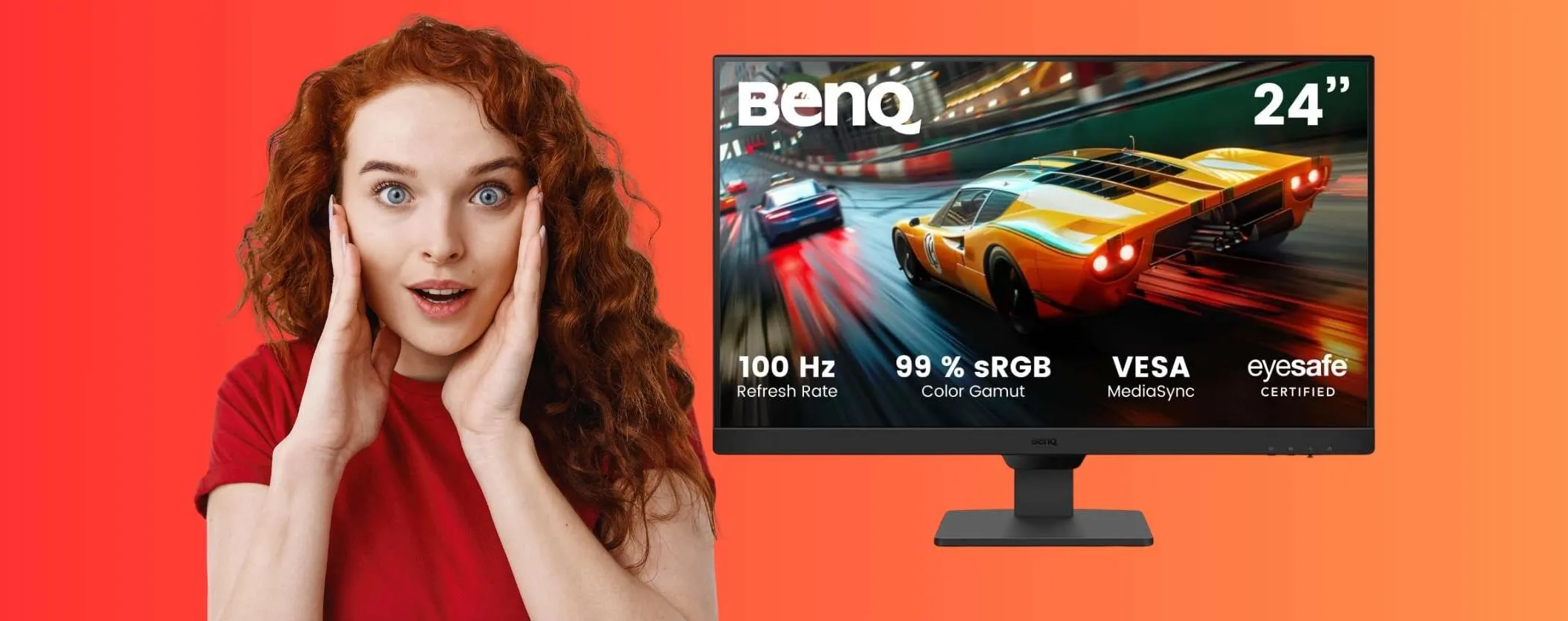 Monitor da Gaming BenQ da 24