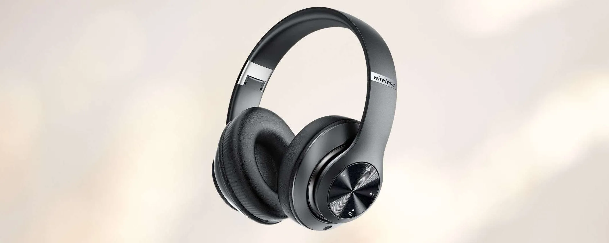 Cuffie bluetooth con 60 ore di musica a 18 euro: super doppio sconto Amazon