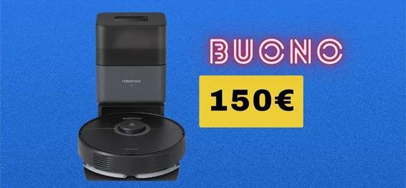 Roborock Q7 in offerta con buono da 150€: pulizia precisa e svuotamento automatico