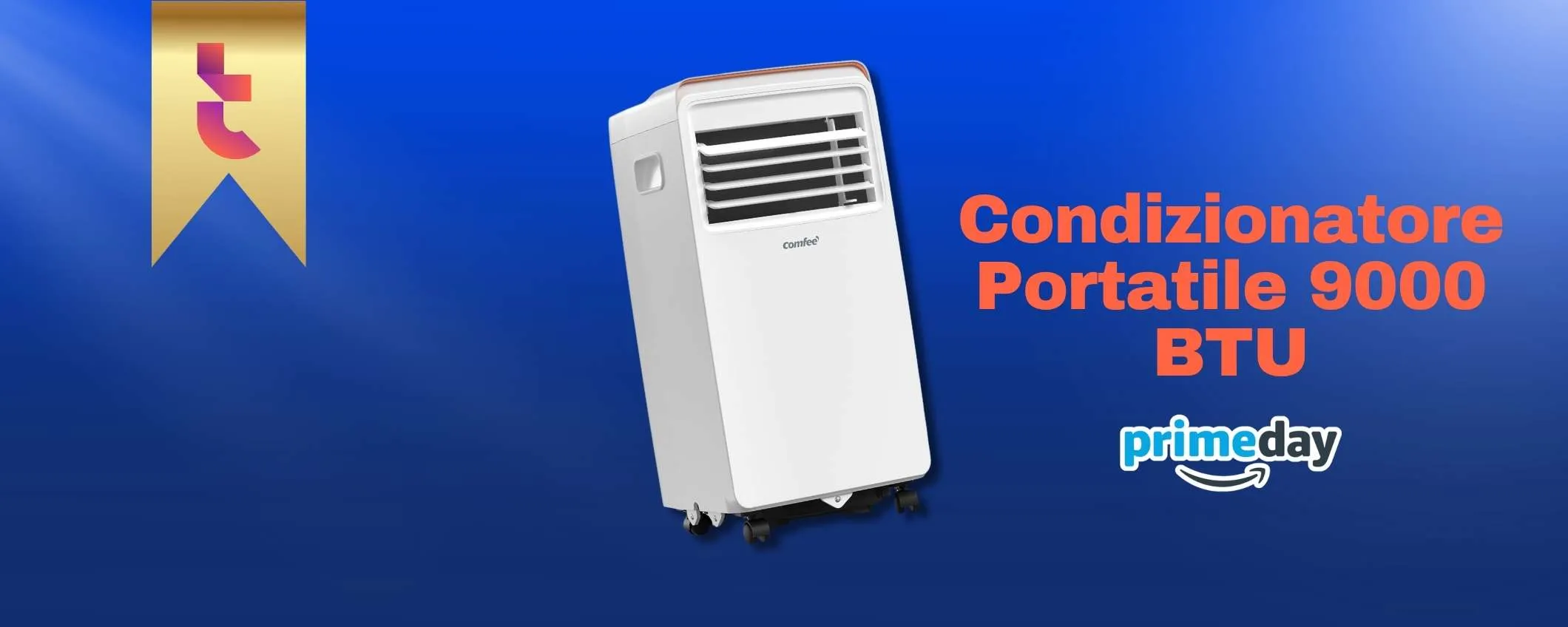 Fresco a prezzo sgretolato con il Condizionatore Portatile 9000 BTU