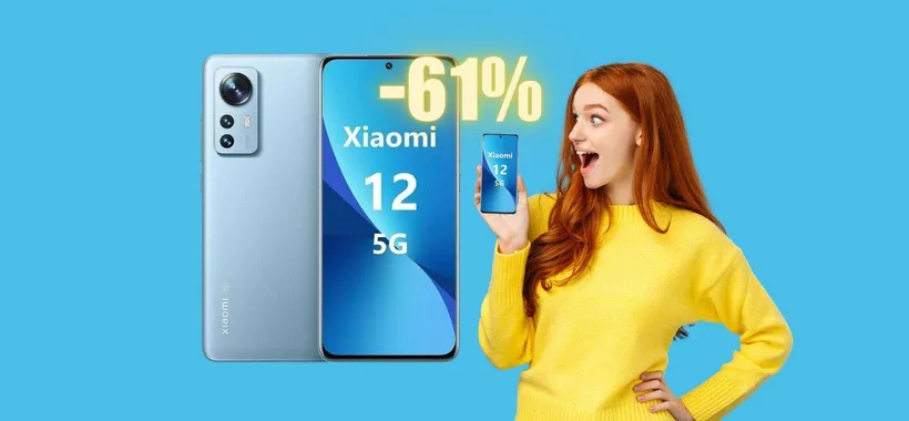 Xiaomi 12 5G su eBay a un PREZZO BOMBA, pochi pezzi al 61%
