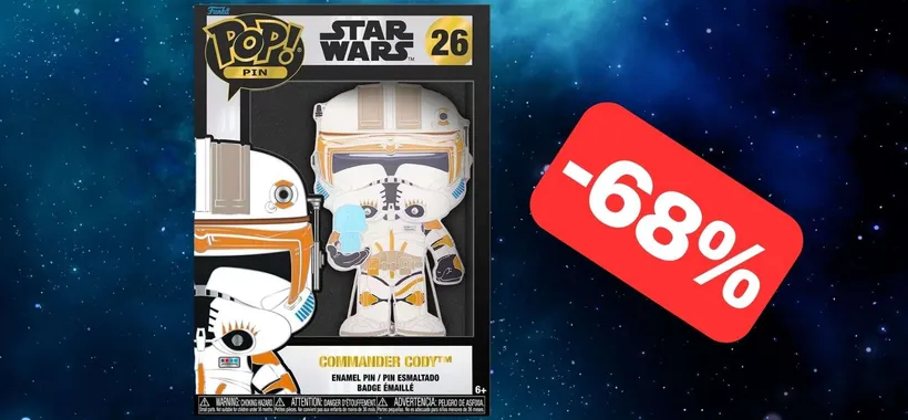 Spilletta Funko Pop! a tema Star Wars: una chicca in SUPER SCONTO (-68%)