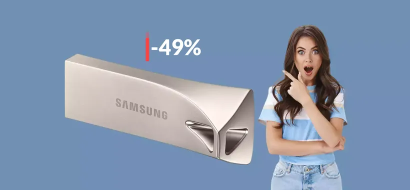 Chiavetta USB 64GB Samsung a quasi METÀ PREZZO: solo 13€
