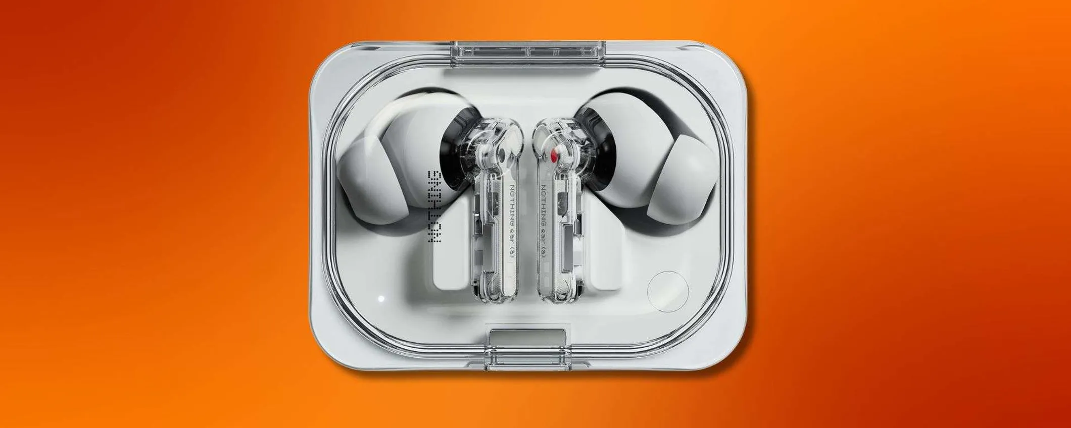 Nothing Ear (a) a 79€: sconto del 20% sulle cuffie Bluetooth con ChatGPT integrato e ANC fino a 45 dB