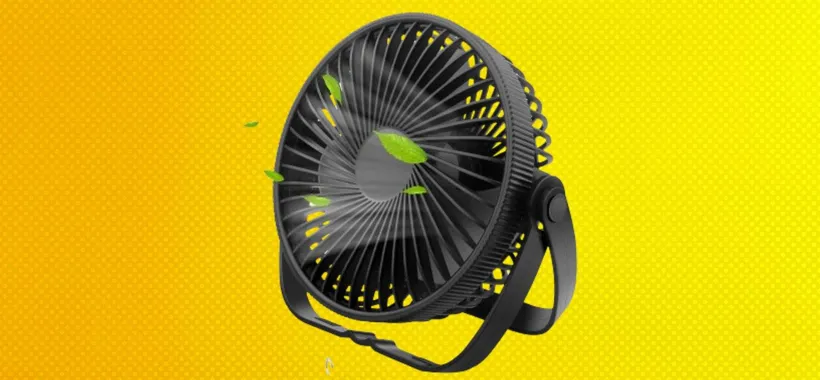 Ventilatore da scrivania in offerta a PREZZO STRACCIATO: solo 13,65€
