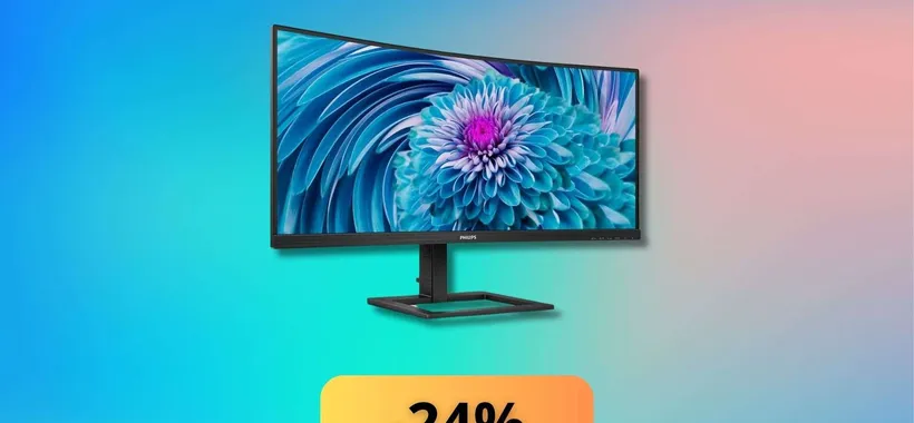 Monitor curvo da 34" Philips: WQHD e specifiche premium con sconto imbattibile