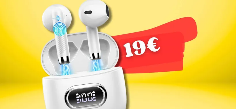 Auricolari Bluetooth 5.3 complete: prezzo ANNIENTATO da Amazon (19€)