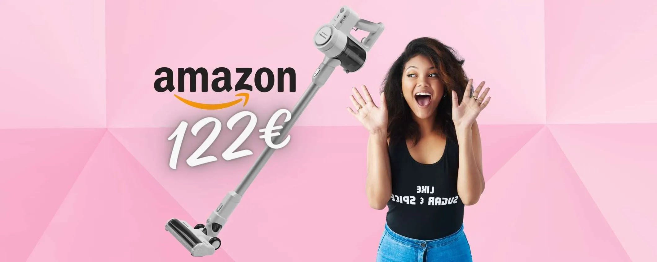 Scopa elettrica Hisense: silenziosa e potente, ora tua a soli 122€