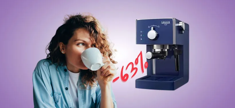 Gaggia Viva Chic: macchina da caffè SPETTACOLARE a MENO di 60€