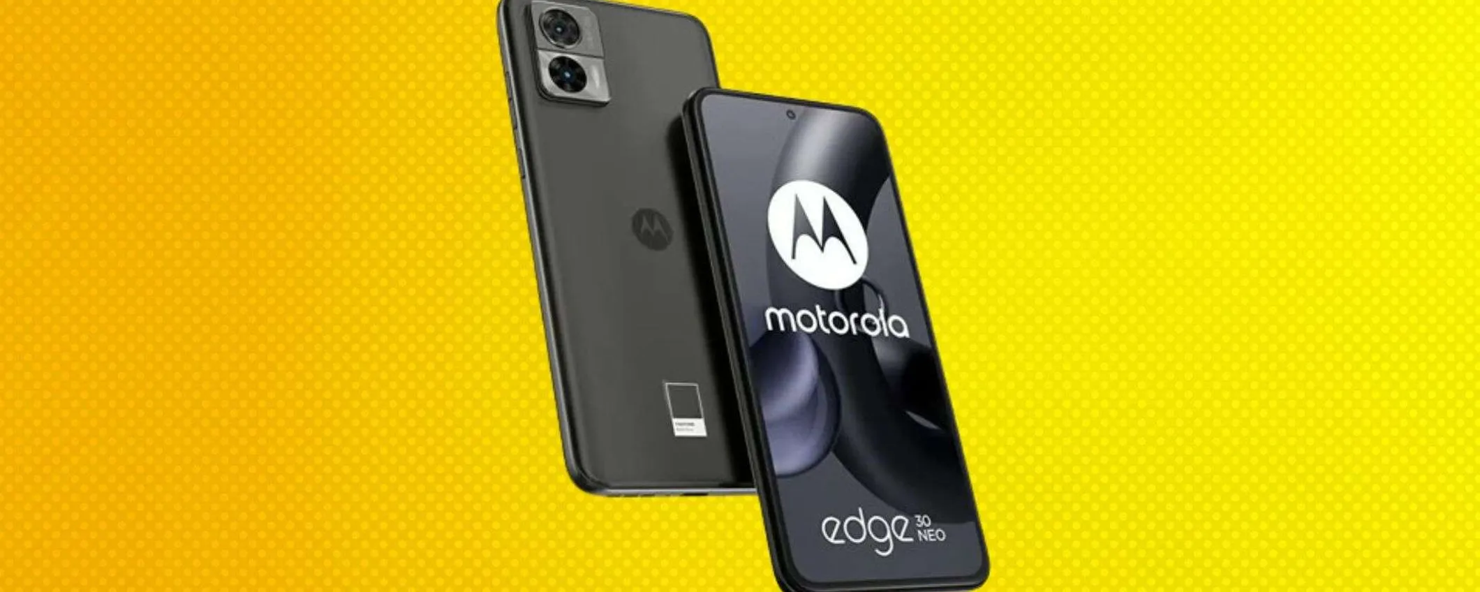 Motorola Moto Edge 30 Neo, prezzo bomba: oggi risparmi 140€ (-47%)