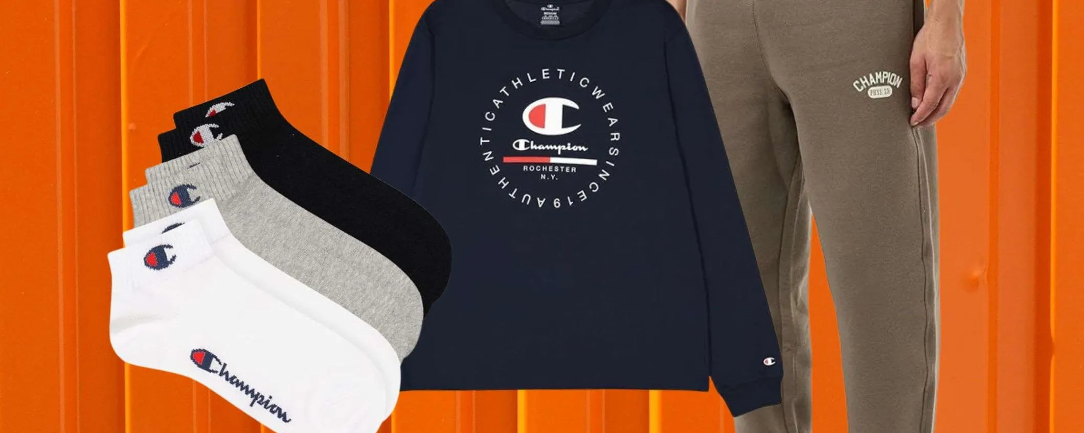 Champion svendita SORPRENDENTE su Amazon: occasioni assurde da 8,99€