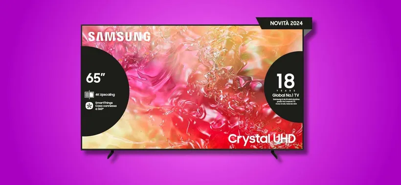 TV Samsung 4K UHD da 65" in SUPER offerta: il prezzo crolla a soli 531€