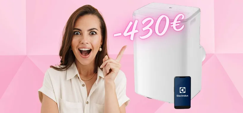 Condizionatore portatile Electrolux da 9000 BTU a 430€ in MENO (eBay)