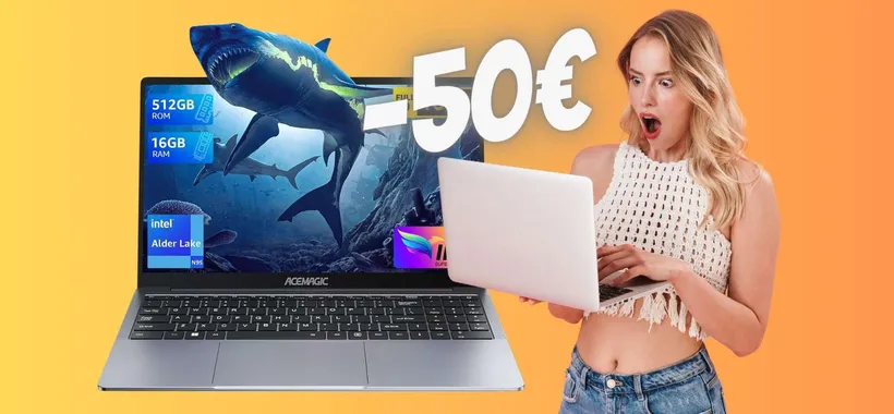 SCONTO di 50€ per questo POTENTE computer portatile da prendere ADESSO