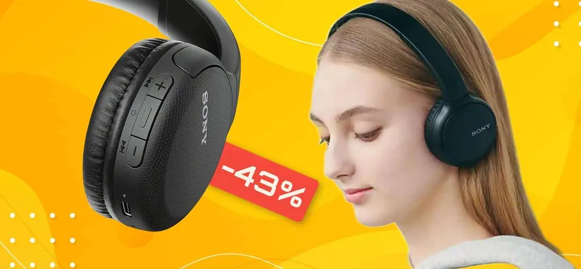 Cuffie Sony a prezzo STRACCIATO: solo 28€ con il Cyber Monday