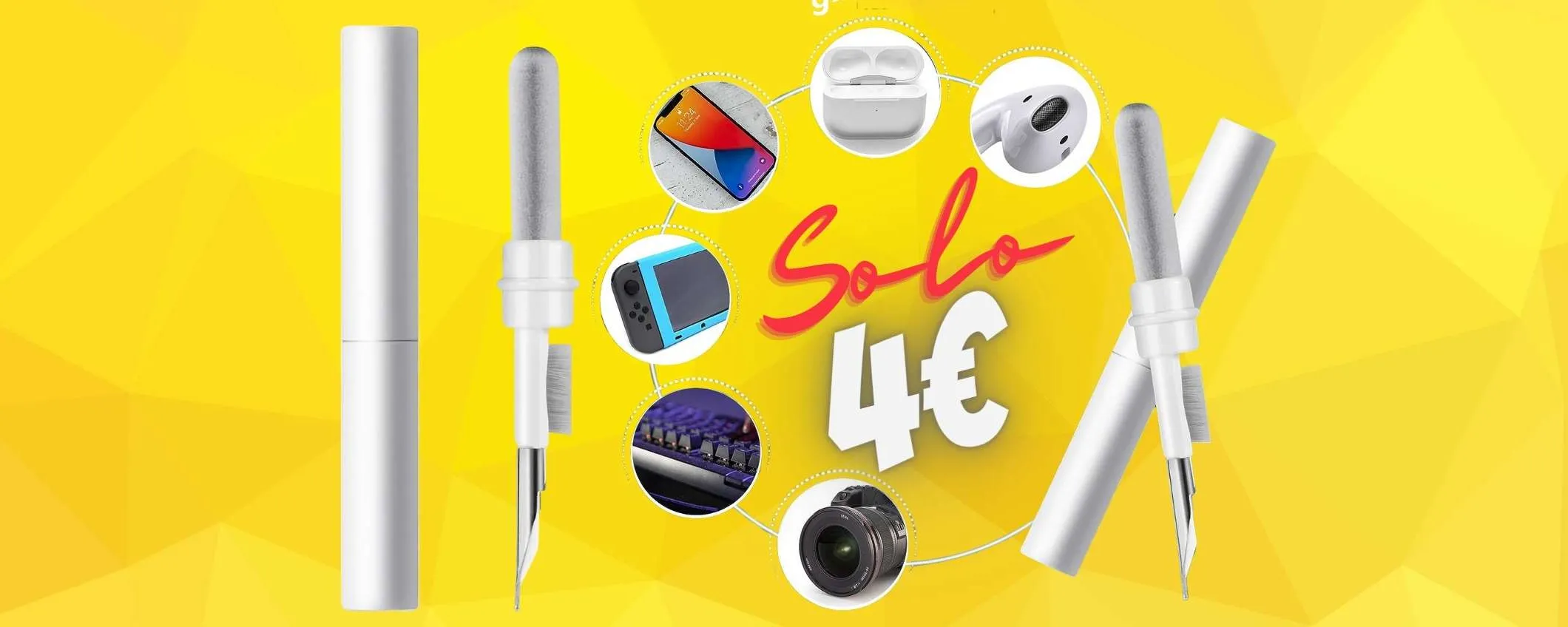 Auricolari come nuovi con il Kit 3 in 1 che COSTA POCHISSIMO (4€)
