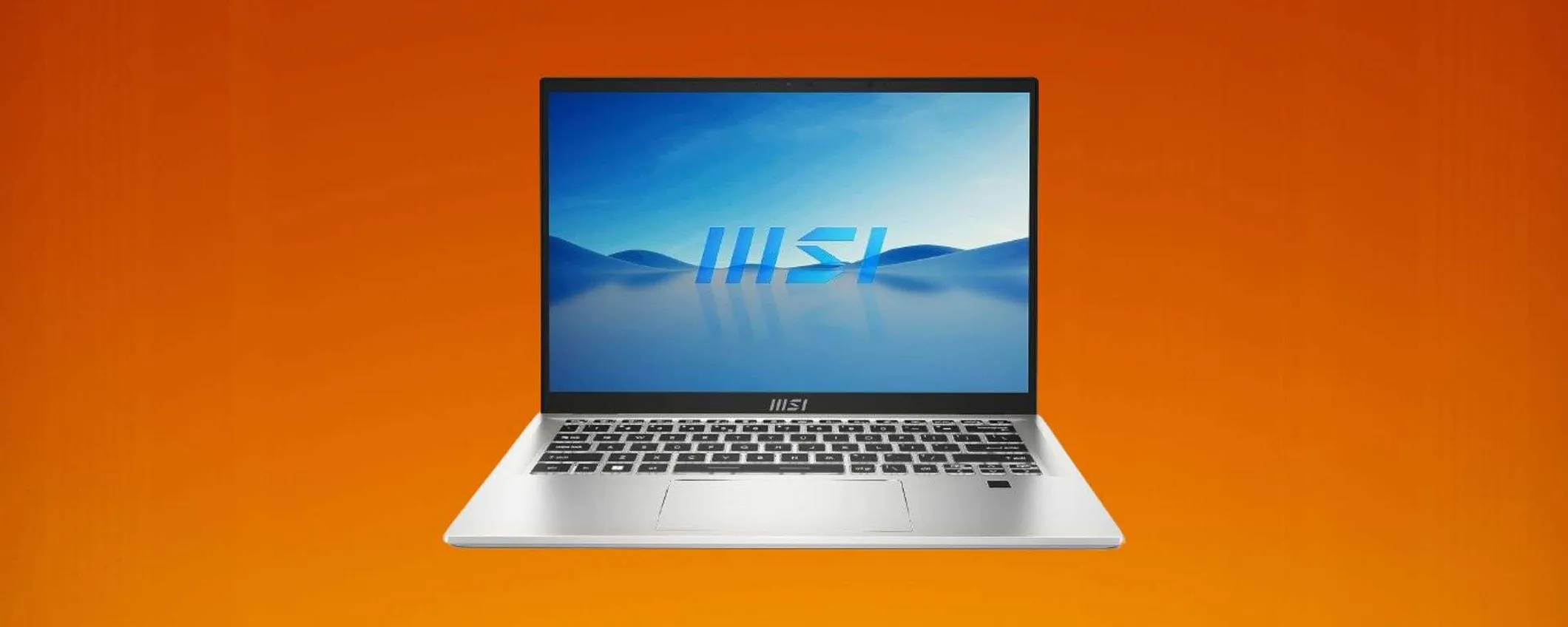 MSI Prestige 14EVo in offerta su Amazon: Intel Core i7 e un design ultra leggero