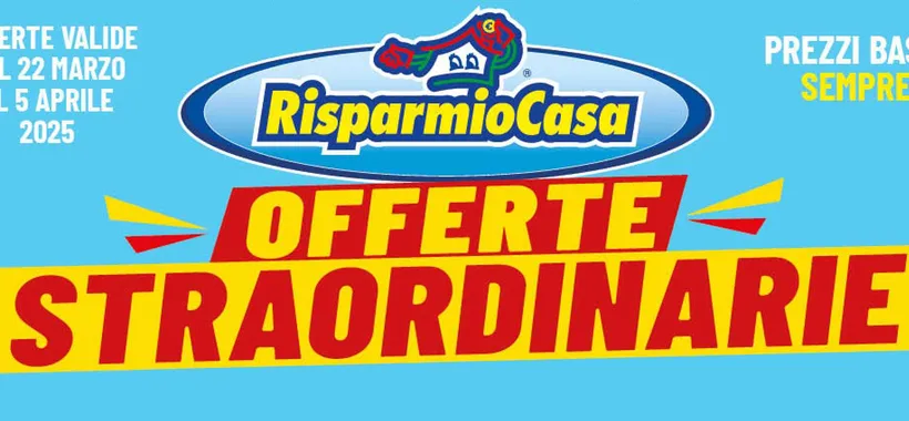 Volantino RisparmioCasa: è aria di primavera con i super sconti di fine marzo