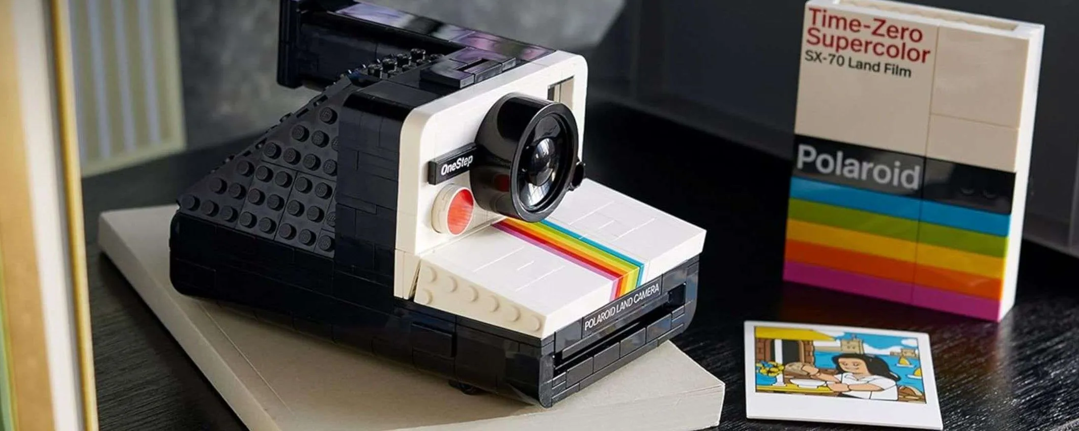 La LEGO Polaroid è tornata di moda: il set vintage perfetto oggi scontato del 25%