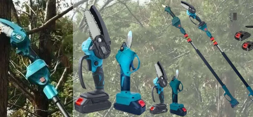 Kit POTATURA a prezzo BOMBA: motosega, forbici e asta telescopica (106€)