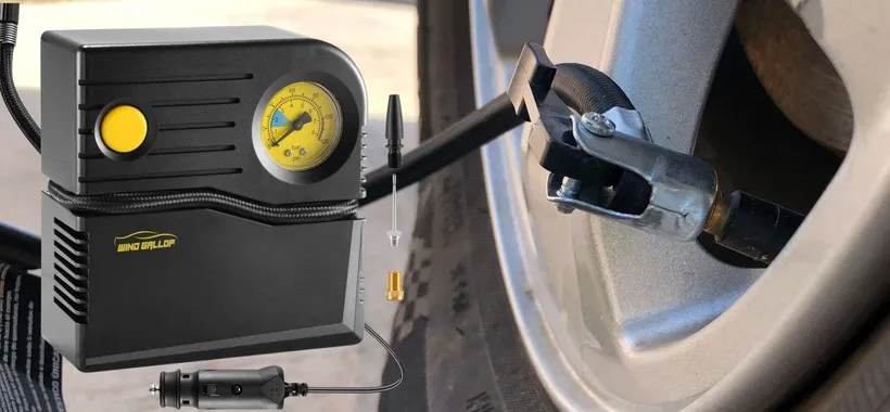Compressore per auto a prezzo SHOCK: compatto, potente, DA AVERE (17€)
