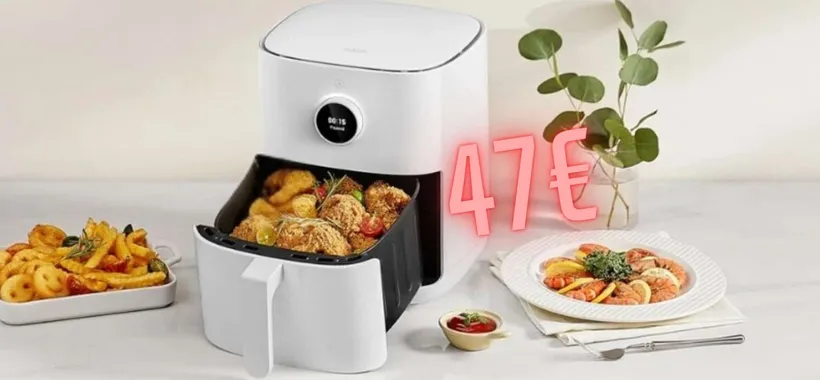 Solo 47€ su eBay per la mitica friggitrice ad aria Xiaomi Smart da 4,5L