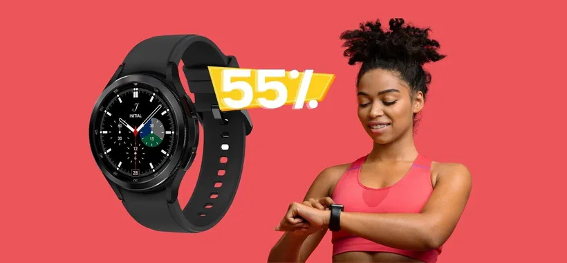 Samsung Galaxy Watch4: prezzo SGRETOLATO del 55%