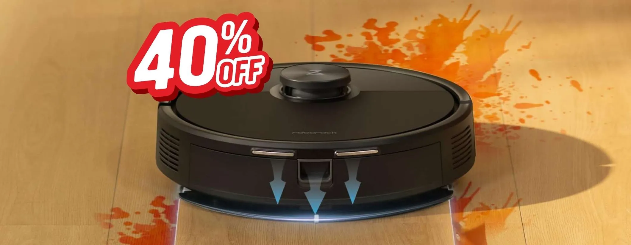 roborock Q7 M5 Set aspira e lava in una passata lasciando i pavimenti splendenti