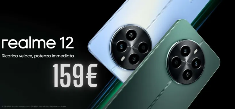 Realme 12 (8/128GB) con Snapdragon 685 e fotocamera Sony a soli 159€