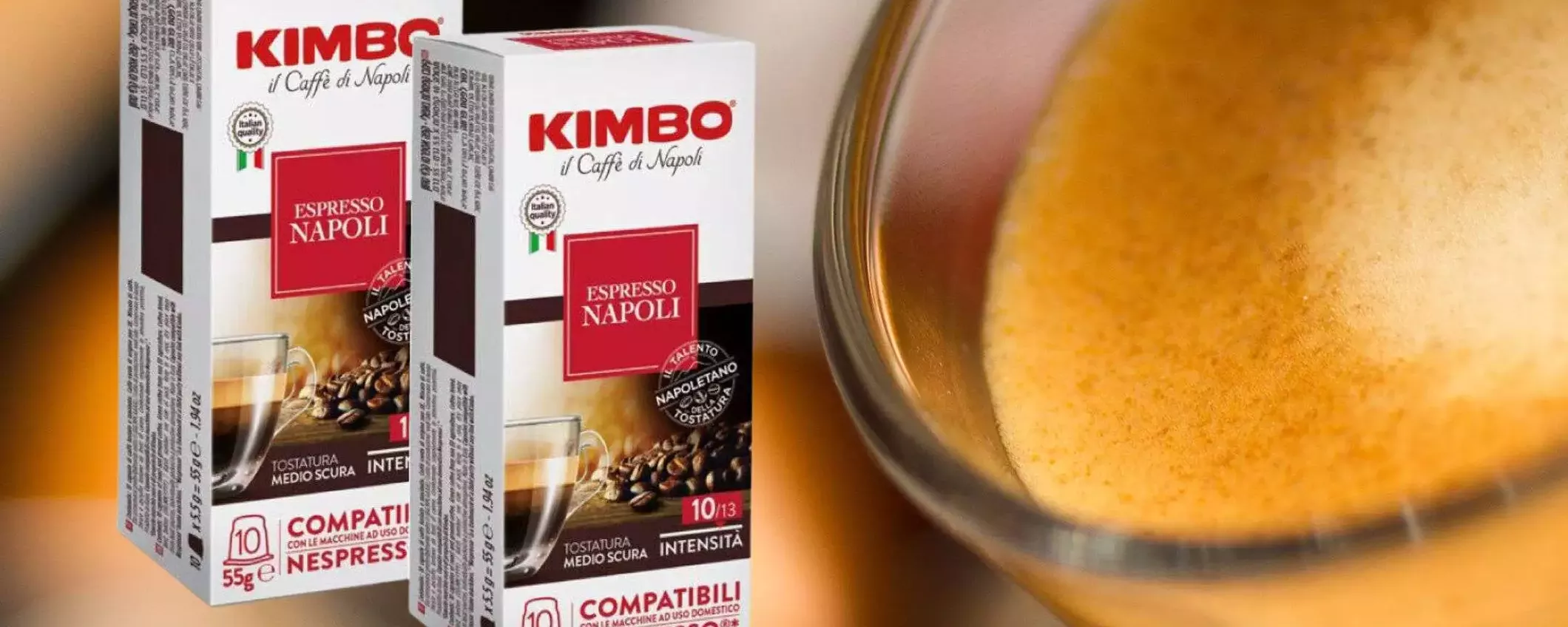 Caffè Kimbo Miscela Napoli: 200 capsule per Nespresso a soli 34€ su eBay