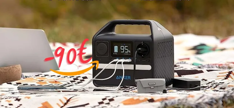Con questo generatore portatile da 256Wh vai ovunque (-90€)