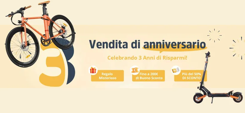 Geekmall compie 3 anni: un Roborock Q8 Max in REGALO ai più fortunati