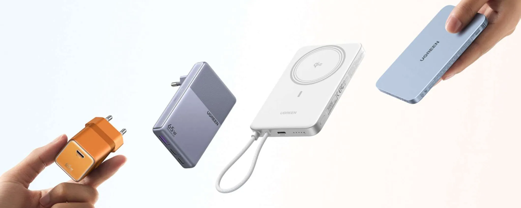 Nuovi caricabatterie e power bank UGREEN Air Editions: piccoli, potenti, perfetti per chi viaggia