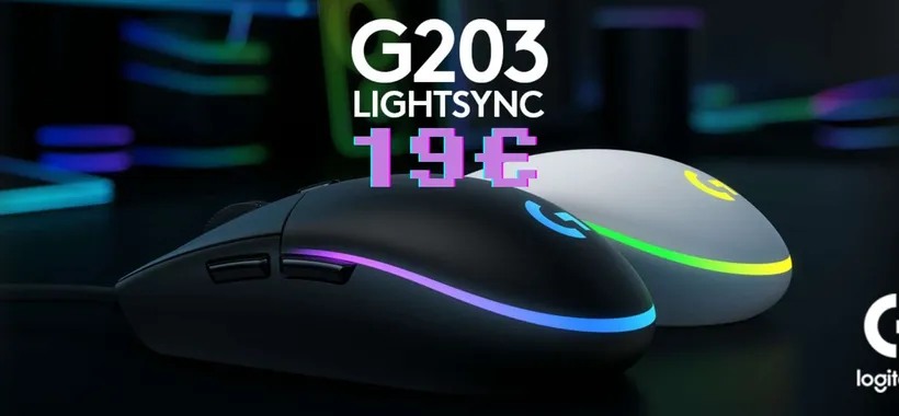 Logitech G203 LIGHTSYNC: mouse gaming a PREZZO REGALO, solo 19€ su Amazon