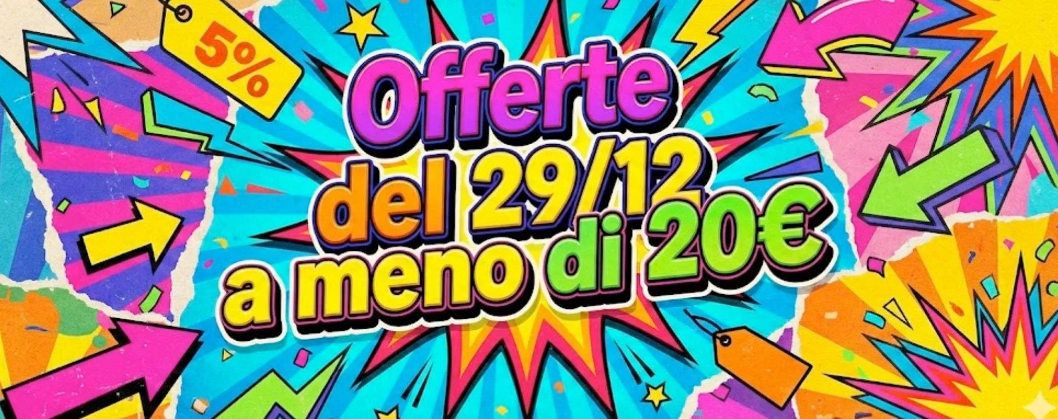 Offerte Amazon sotto i 20€: piovono OCCASIONI TOP per il 29 dicembre