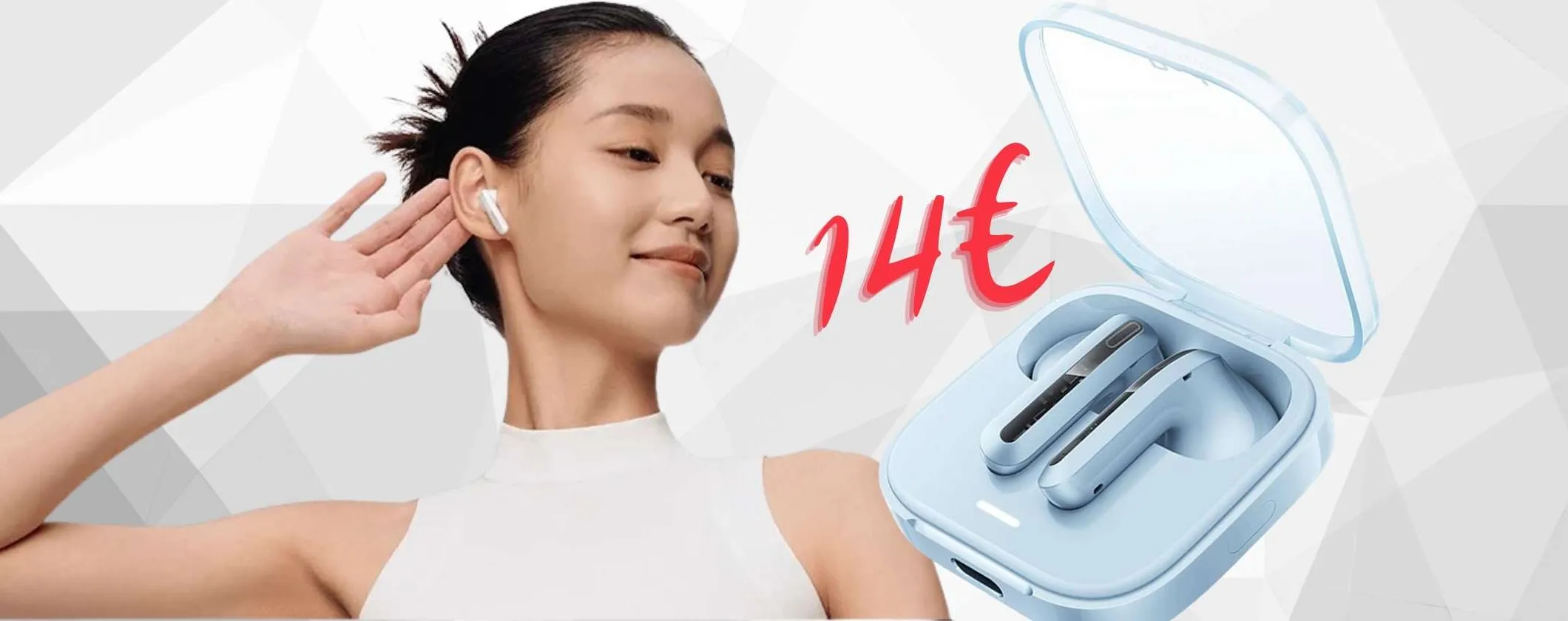 Xiaomi Redmi Buds 6 Active: rapporto qualità prezzo imbattibile con sconto del 30%