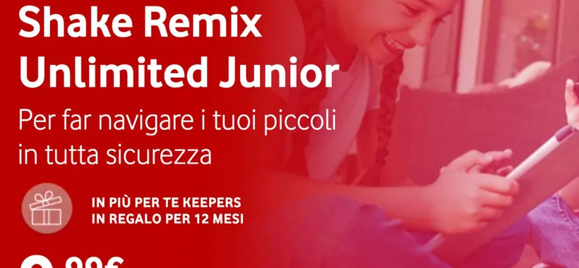 Shake Remix Unlimited Junior: nuova promo Under 15